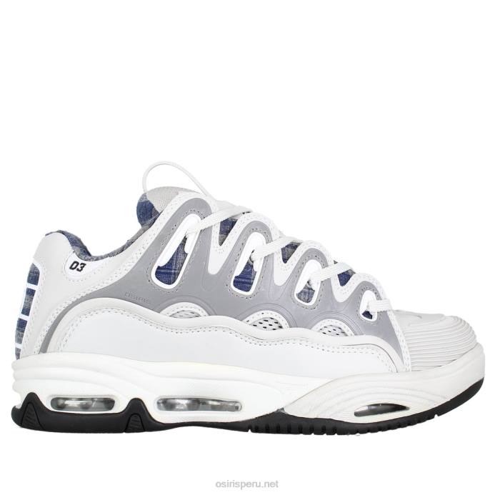 4F0H2 d3 2001 gris/franela/blanco Osiris