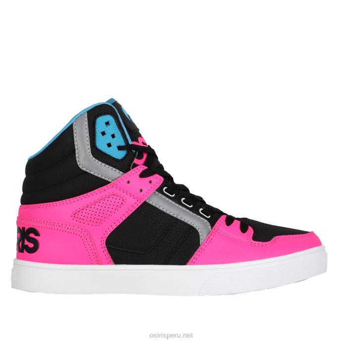4F0H34 clon negro/rosa/cian Osiris